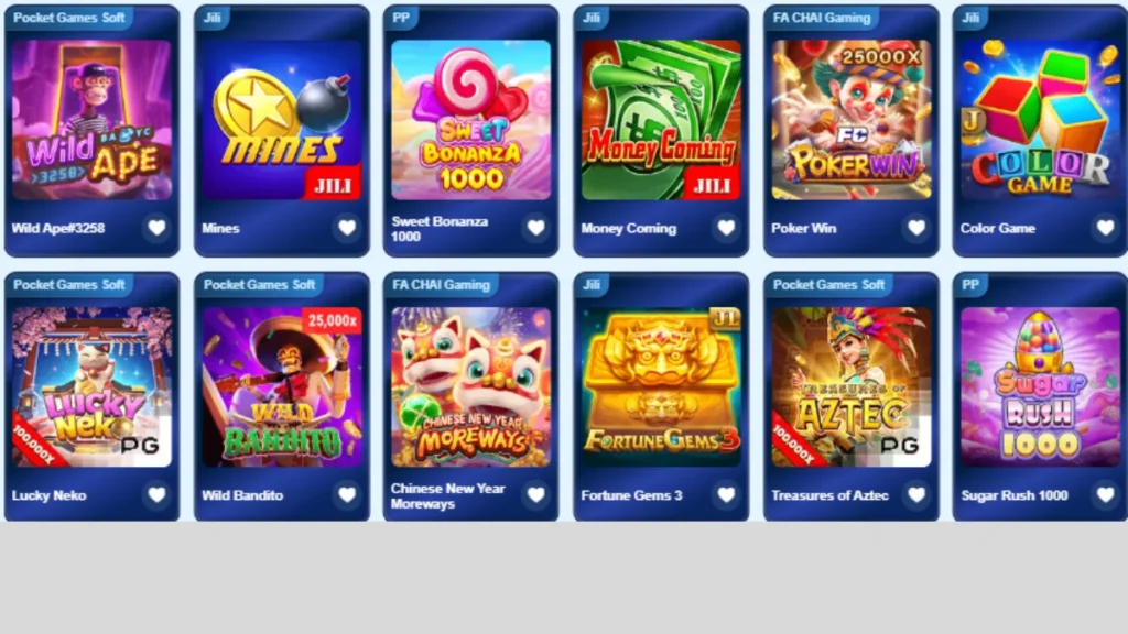 520JL Game App Main Page Of Game Image