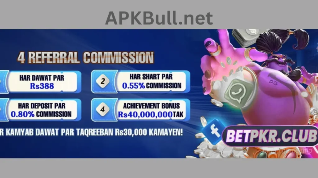 QK777 Game APP Referrer Bonus Section