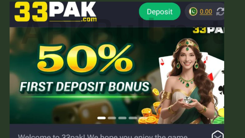 33PAK Game Online earning app for pk invited and earn up 2 50% Daily bonus